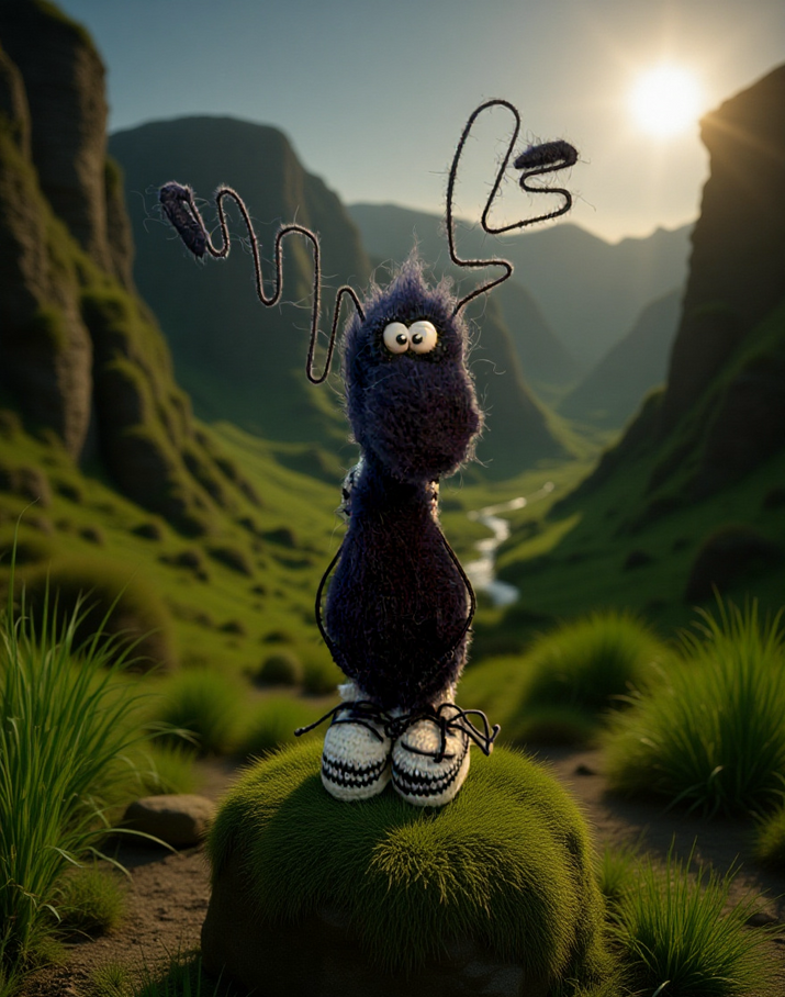 12 Funny Handmade Crochet Cockroach Gift Toy