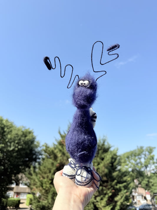 12 Funny Handmade Crochet Cockroach Gift Toy