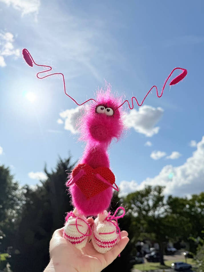 122 Handmade Crochet Gift Interior Decor Toy, Amigurumi