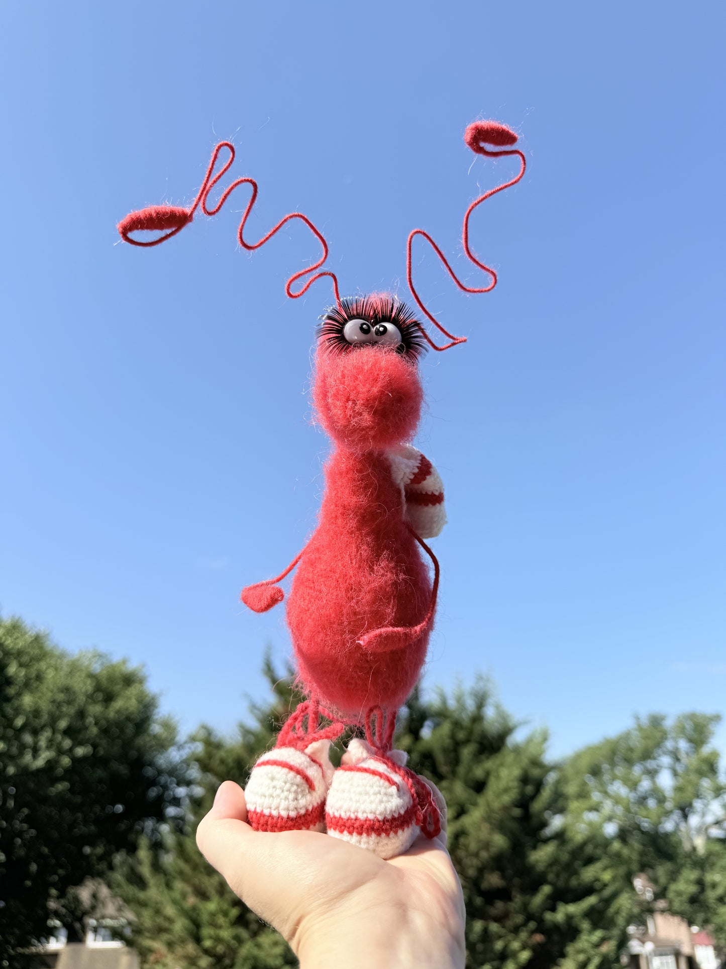 13 Funny Handmade Crochet Cockroach Gift Toy