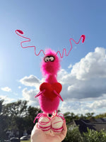 132  Handmade Crochet Rose Gift Interior Decor Toy, Amigurumi