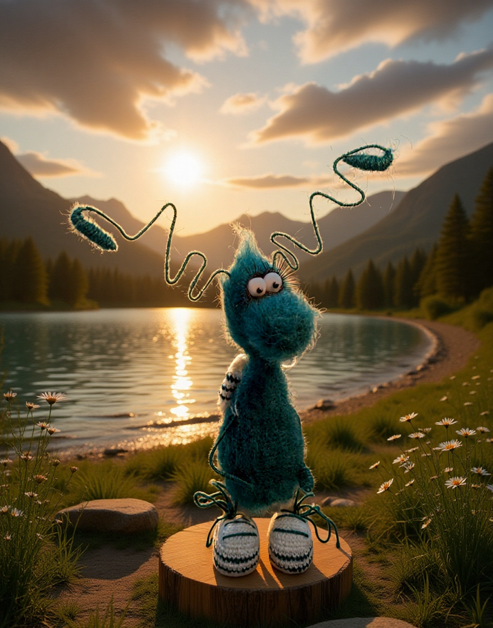 16 Funny Handmade Crochet Cockroach Gift Toy