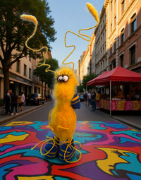 17 Funny Handmade Crochet Cockroach Gift Toy