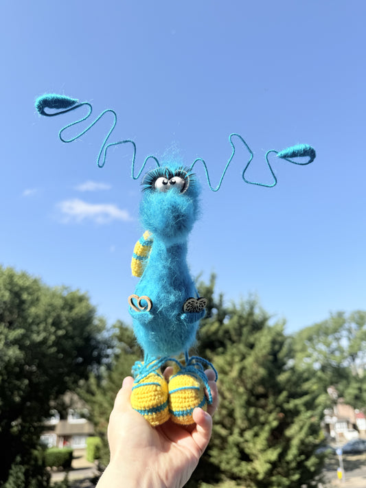 3 Funny Handmade Crochet Cockroach Gift Toy