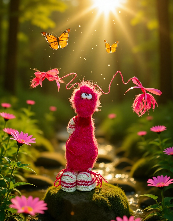 32 Funny Handmade Crochet Cockroach Gift Toy