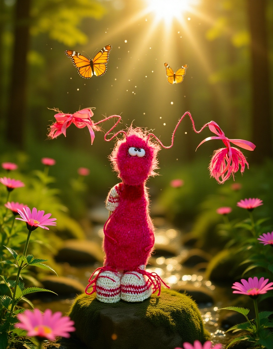 32 Funny Handmade Crochet Cockroach Gift Toy