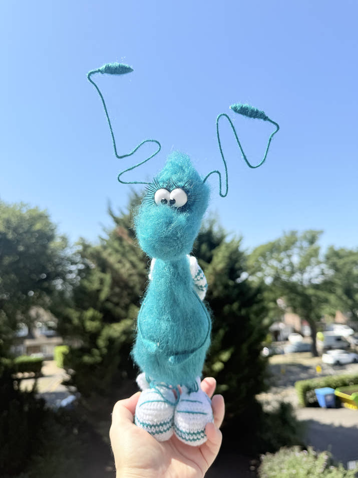 37 Funny Handmade Crochet Cockroach Gift Toy