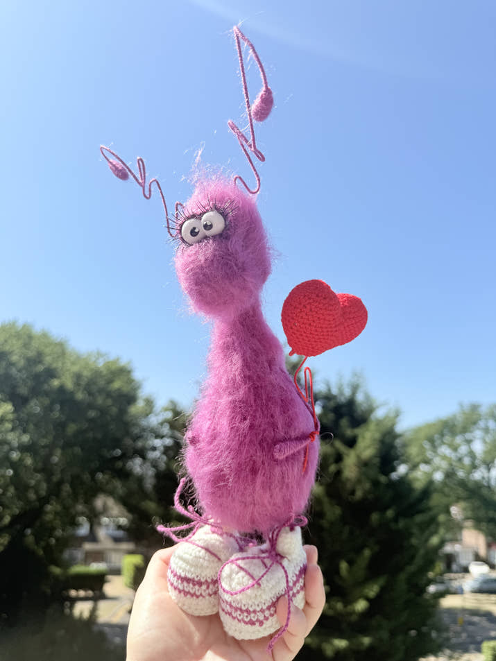 47 Funny Handmade Crochet Cockroach Gift Toy