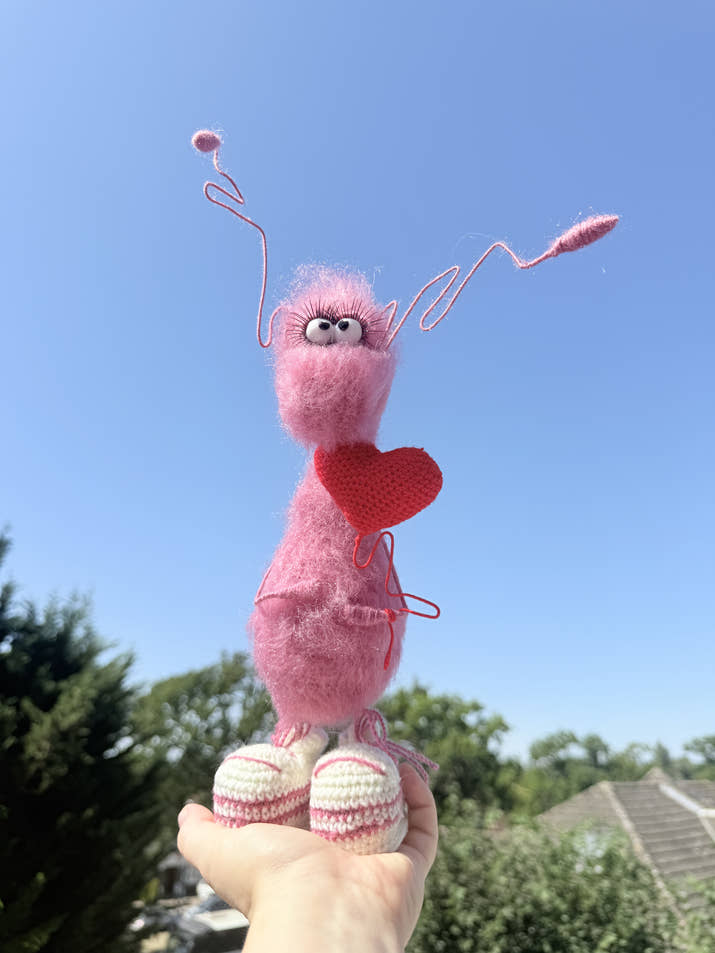 49 Funny Handmade Crochet Cockroach Gift Toy