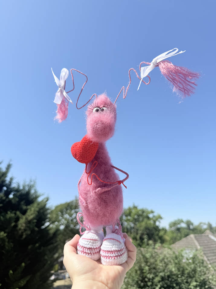 50 Funny Handmade Crochet Cockroach Gift Toy