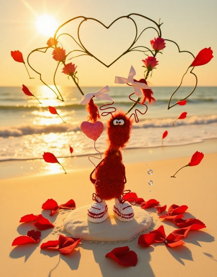 52 Funny Handmade Crochet Cockroach Gift Toy