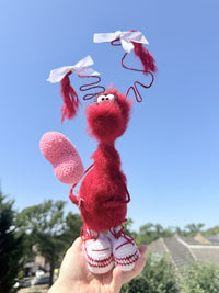 52 Funny Handmade Crochet Cockroach Gift Toy