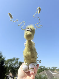 61 Funny Handmade Crochet Cockroach Gift Toy