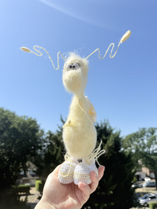 64 Funny Handmade Crochet Cockroach Gift Toy