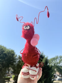 66 Funny Handmade Crochet Cockroach Gift Toy