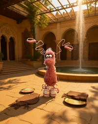 7 Funny Handmade Crochet Cockroach Gift Toy