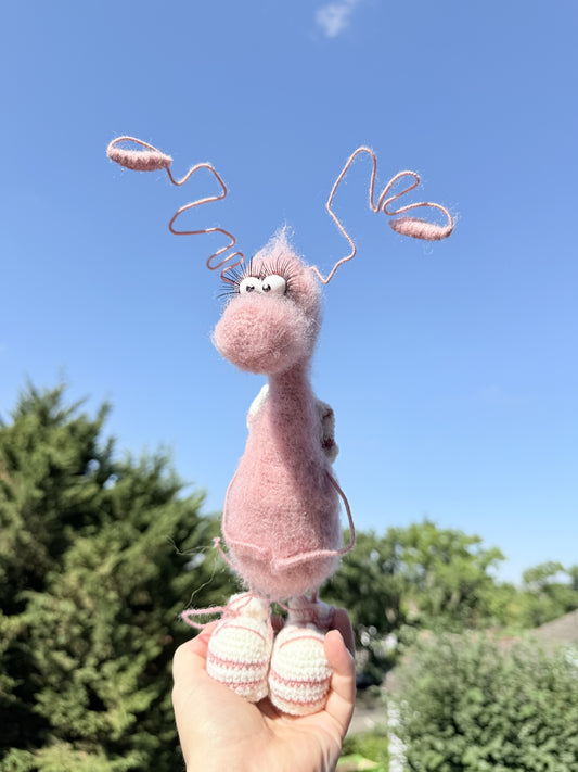 7 Funny Handmade Crochet Cockroach Gift Toy