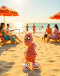 78 Funny Handmade Crochet Cockroach Gift Toy