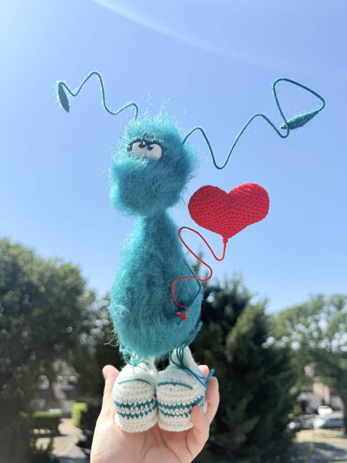 81 Funny Handmade Crochet Cockroach Gift Toy