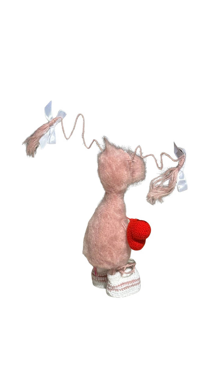 84 Funny Handmade Crochet Cockroach Toy - Gift for her