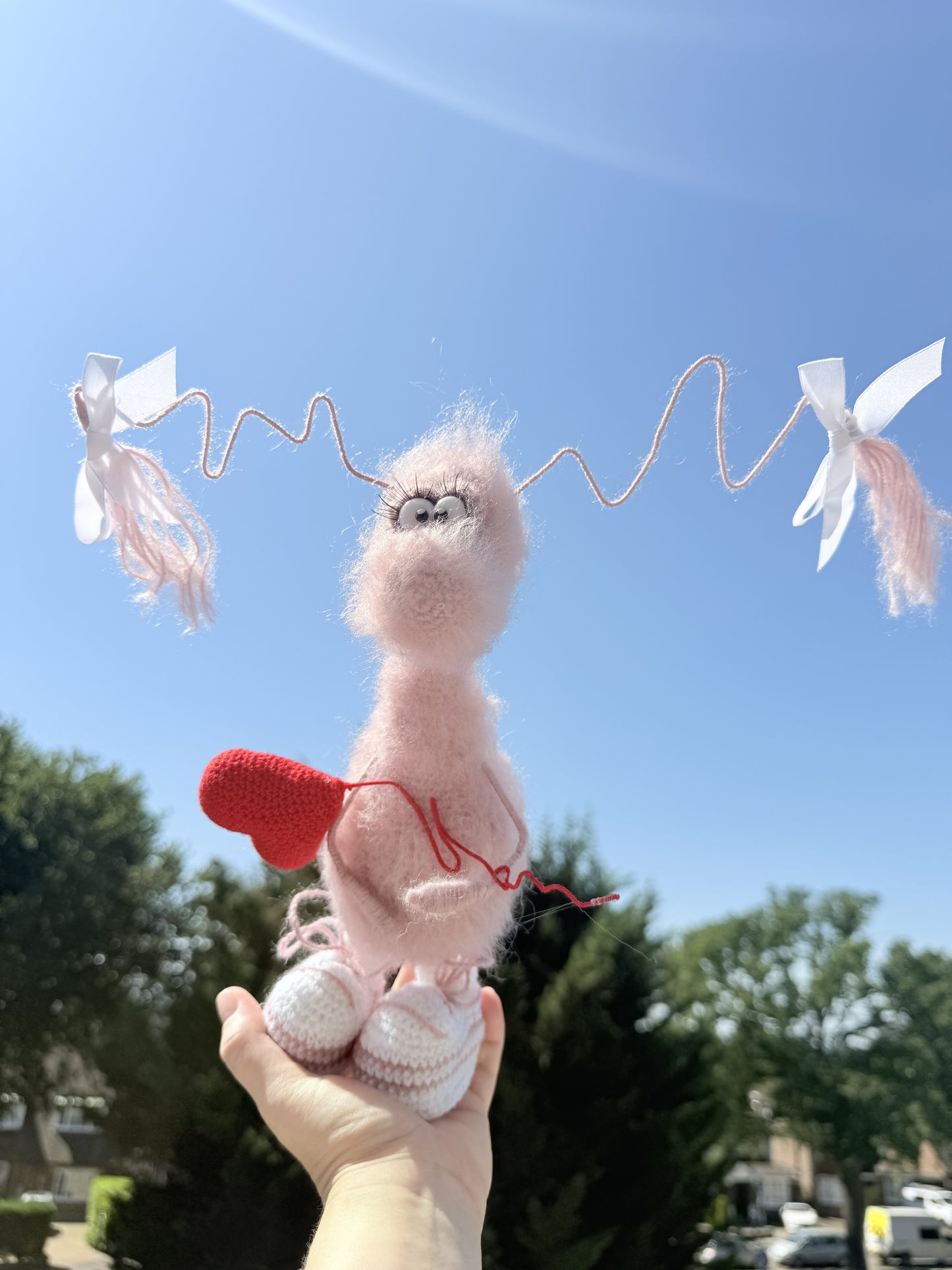 84 Funny Handmade Crochet Cockroach Toy - Gift for her