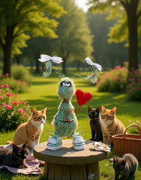 93 Handmade Crochet Gift Interior Decor Toy, Amigurumi