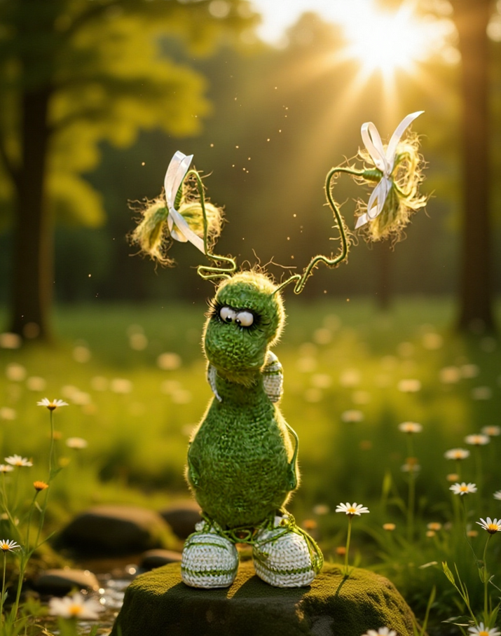 104 Handmade Crochet Gift Interior Decor Toy, Amigurumi