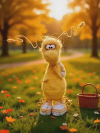 21 Funny Handmade Crochet Cockroach Gift Toy