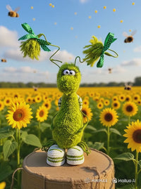 27 Funny Handmade Crochet Cockroach Gift Toy