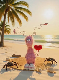 57 Funny Handmade Crochet Cockroach Gift Toy