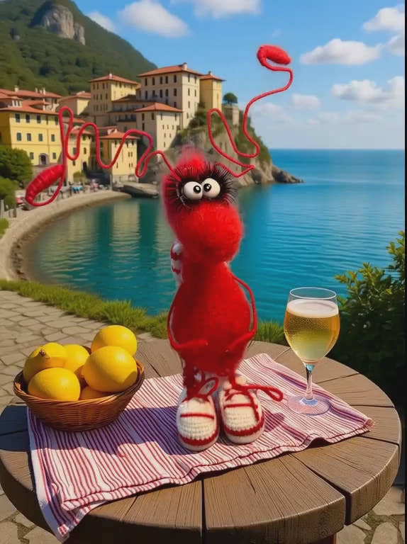 13 Funny Handmade Crochet Cockroach Gift Toy