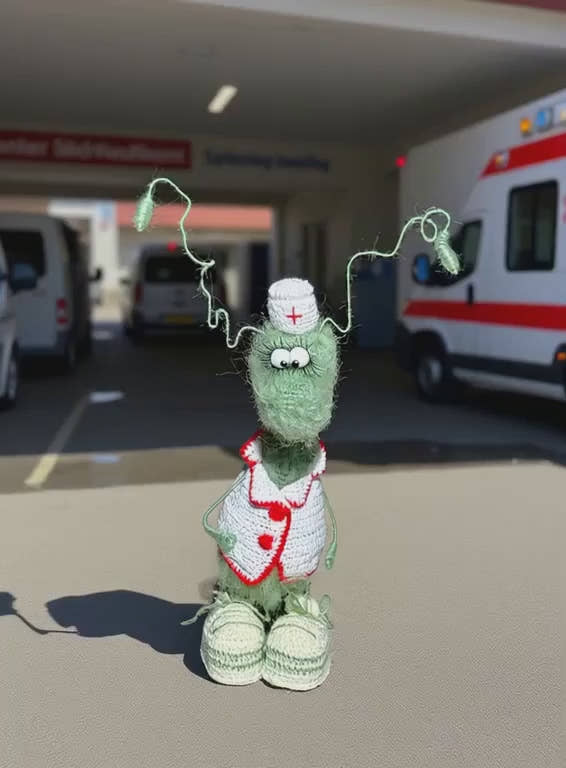 30 Funny Handmade Crochet Cockroach Gift Toy