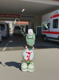 30 Funny Handmade Crochet Cockroach Gift Toy